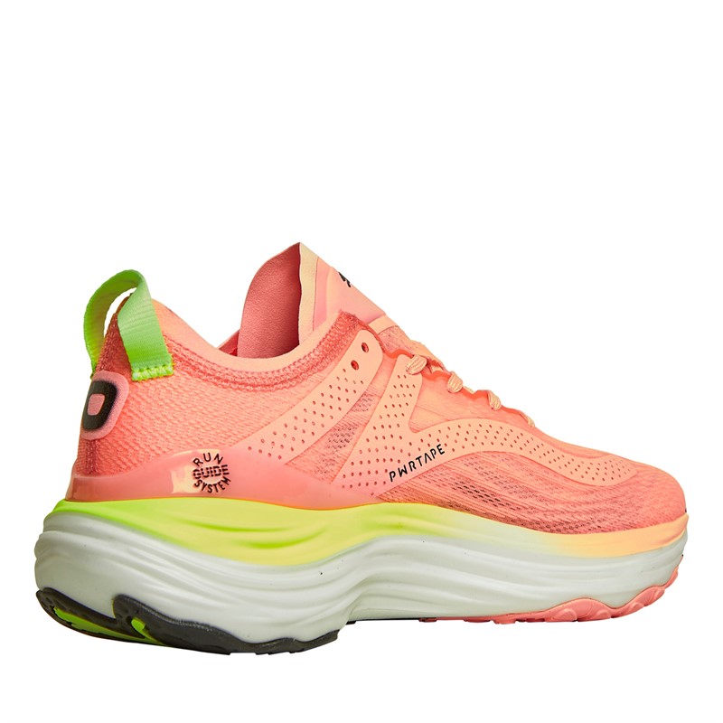 Puma Womens Foreverrun Nitro Dream Rush Neutral Running Shoes Pink/Green