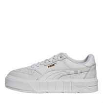 Puma Womens Cali Court Leather Trainers Puma White