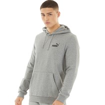 Puma Mens Essentials Small Logo Hoodie Medium Grey Heather