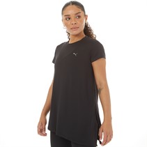 Puma Womens Maternity Studio Oversized T-Shirt Puma Black