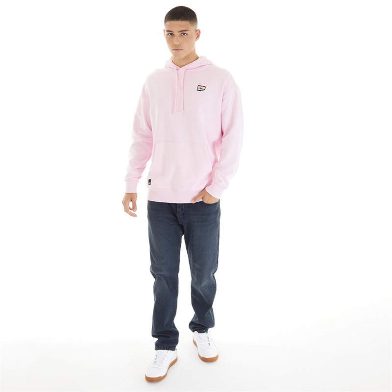 Puma Mens Downtown Pride Hoodie Pink