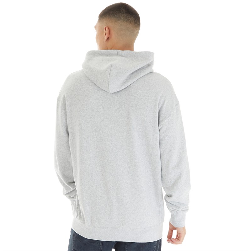 Puma Mens Uptown Stick To It Hoodie Light Grey Heather