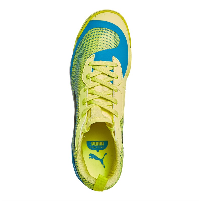 Puma Mens Ibero III IT Indoor Football Boots Fresh Yellow