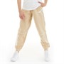 Puma Girls Power Colorblock High-Waist Pants Light Sand