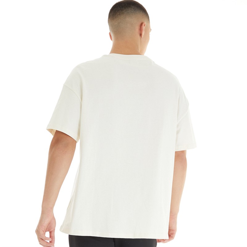 Puma Mens Classics Oversized T-Shirt Ivory Glow