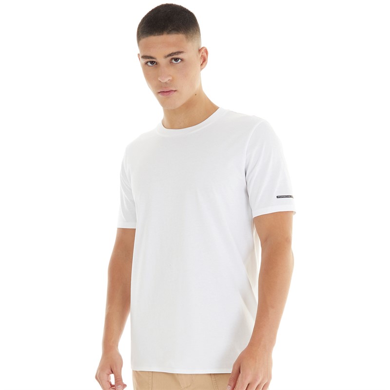 Puma Mens Porsche Design Essentials T-Shirt Puma White