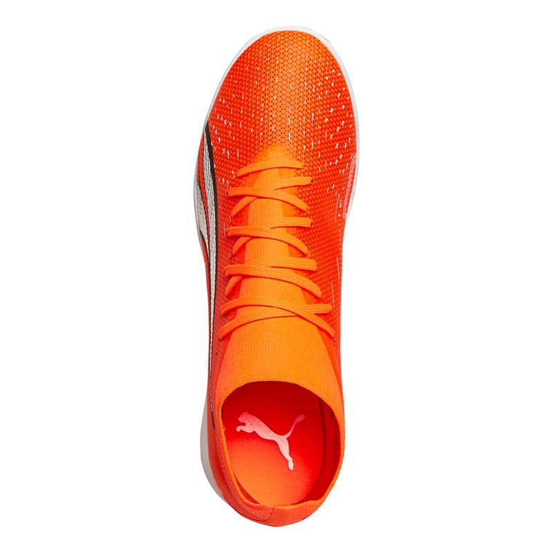 Puma Mens Ultra Match IT Indoor Football Boots Ultra Orange