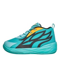 Puma Infant Boys LaMelo Ball MB.02 Buzz City Basketball Shoes Black/Blue/Yellow