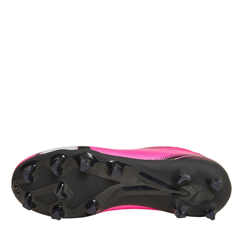 Puma Junior Ultra Match Laceless FG/AG Firm/Artificial Ground Football Boots Poison Pink