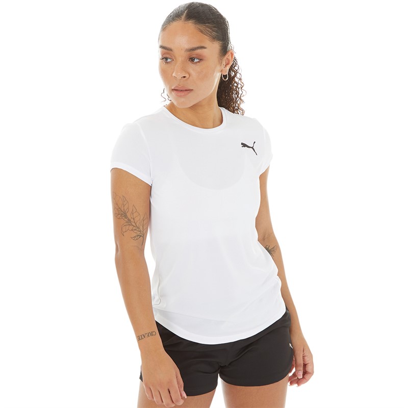 Puma Womens Active DryCell T-Shirt Puma White