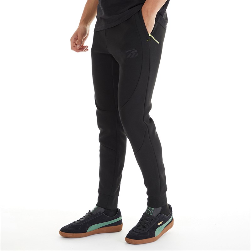 Puma Mens Dime Joggers Puma Black