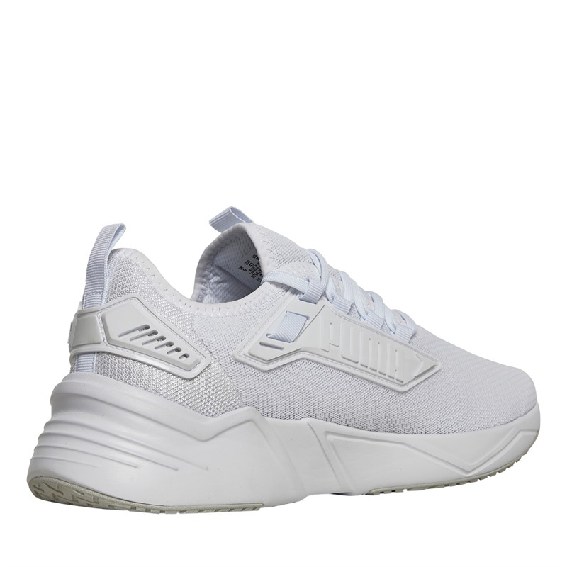 Puma Mens Retaliate 3 Neutral Running Shoes White/Grey