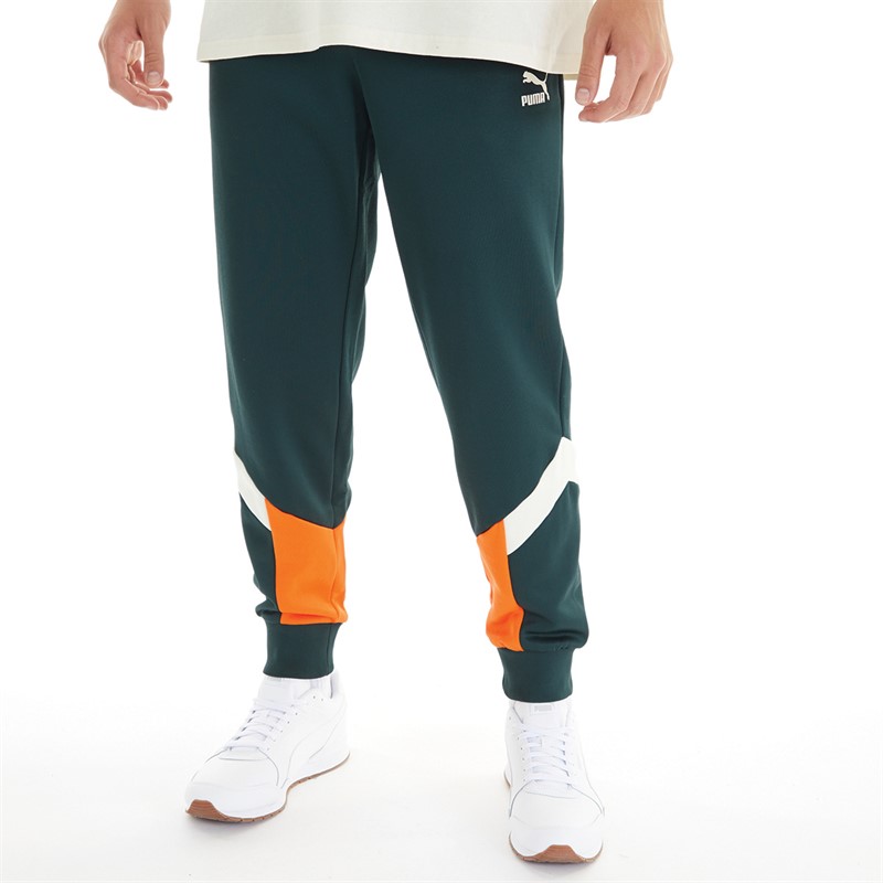 Puma Mens Iconic MCS Track Pants Green Gables