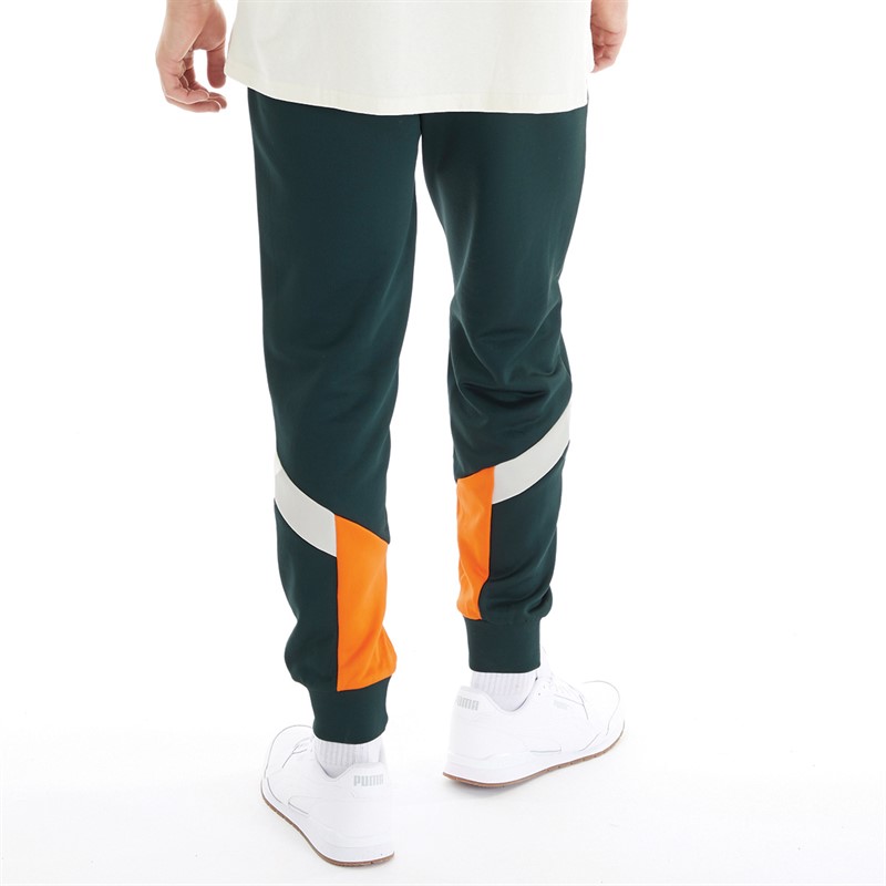 Puma Mens Iconic MCS Track Pants Green Gables