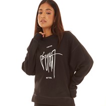 Puma Womens Classics Re:Collection Crew Sweatshirt Puma Black