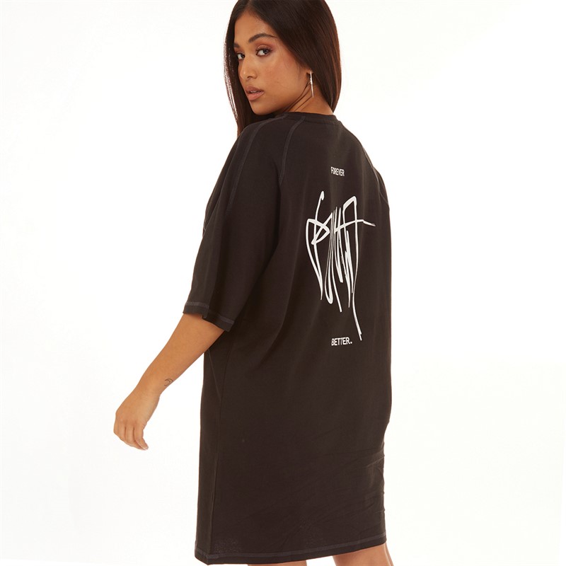 Puma Womens Classics Re:Collection Tee Dress Puma Black