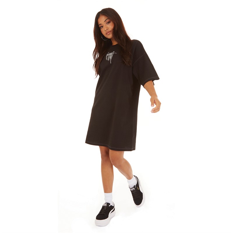 Puma Womens Classics Re:Collection Tee Dress Puma Black