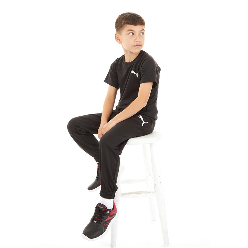 Puma Junior Boys Evostripe T-Shirt Puma Black