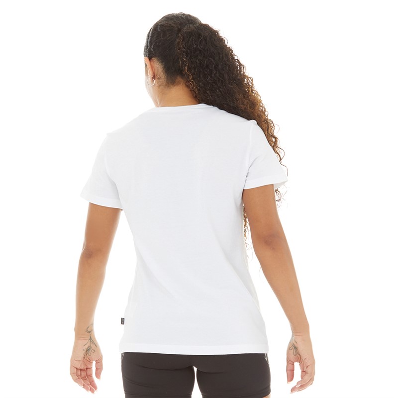 Puma Womens Essentials Logo T-Shirt Puma White