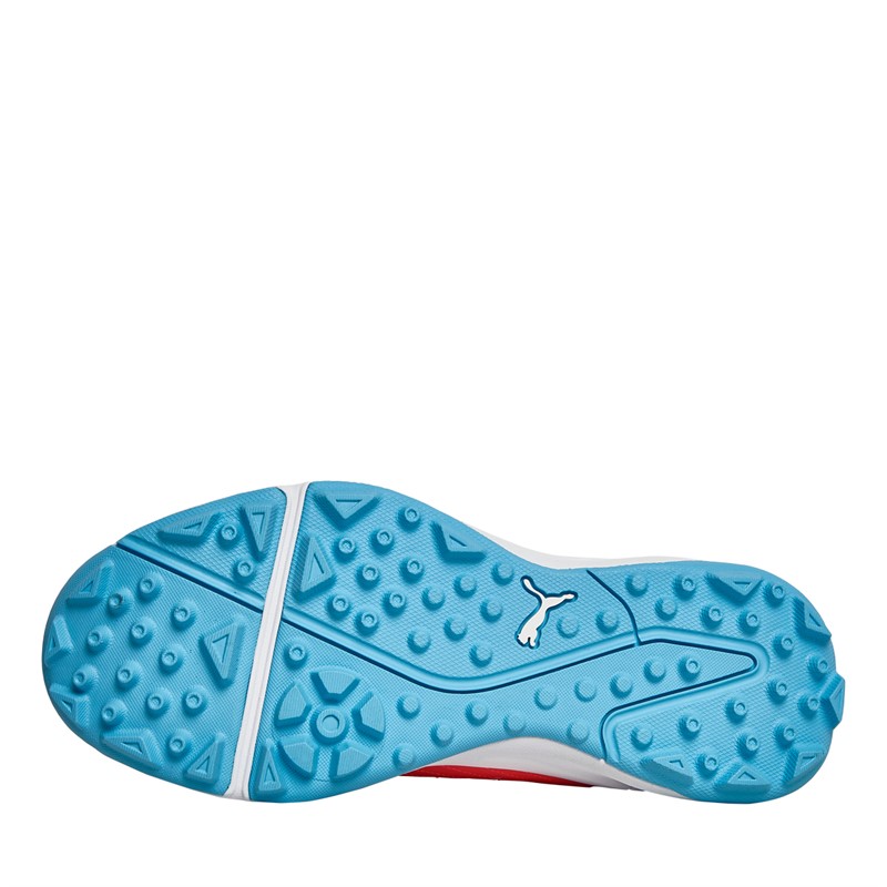 Puma 24 FH Rubber Cricket Shoes Luminous Blue