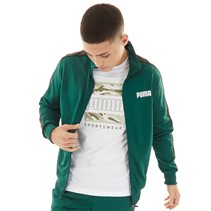 Puma Mens Track Jacket Varsity Green