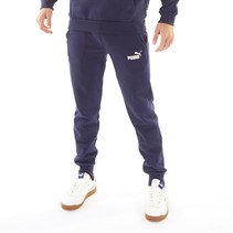 Puma Mens Essentials Logo Slim Joggers Peacoat