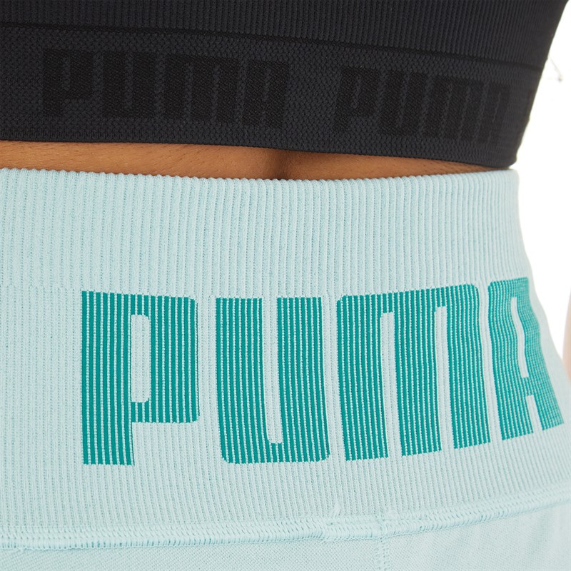 Puma Womens Train Seamless 5 Tight Shorts Blue/Blue