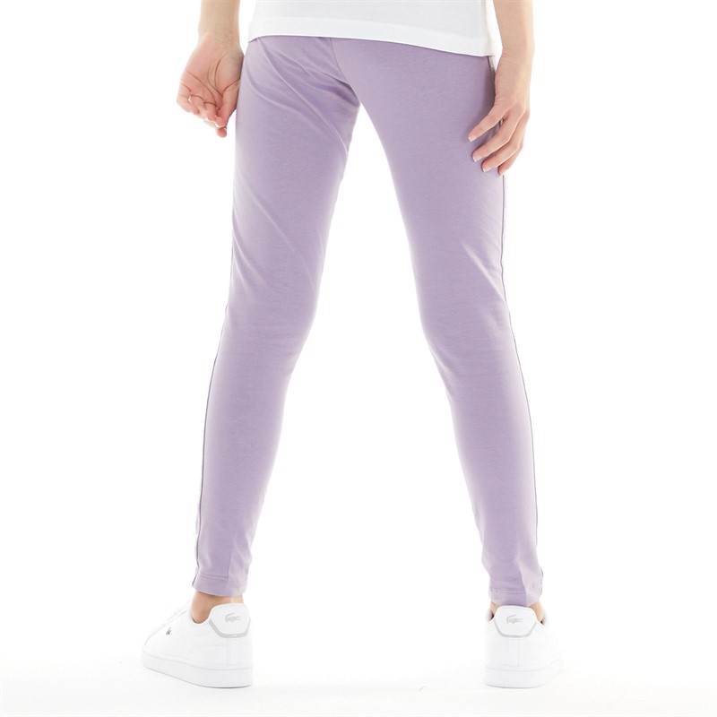 Puma Junior Girls Essentials Tape Leggings Paleplum