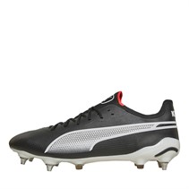 Puma Mens King Ultimate MXSG Mixed/Soft Ground Football Boots Black/White