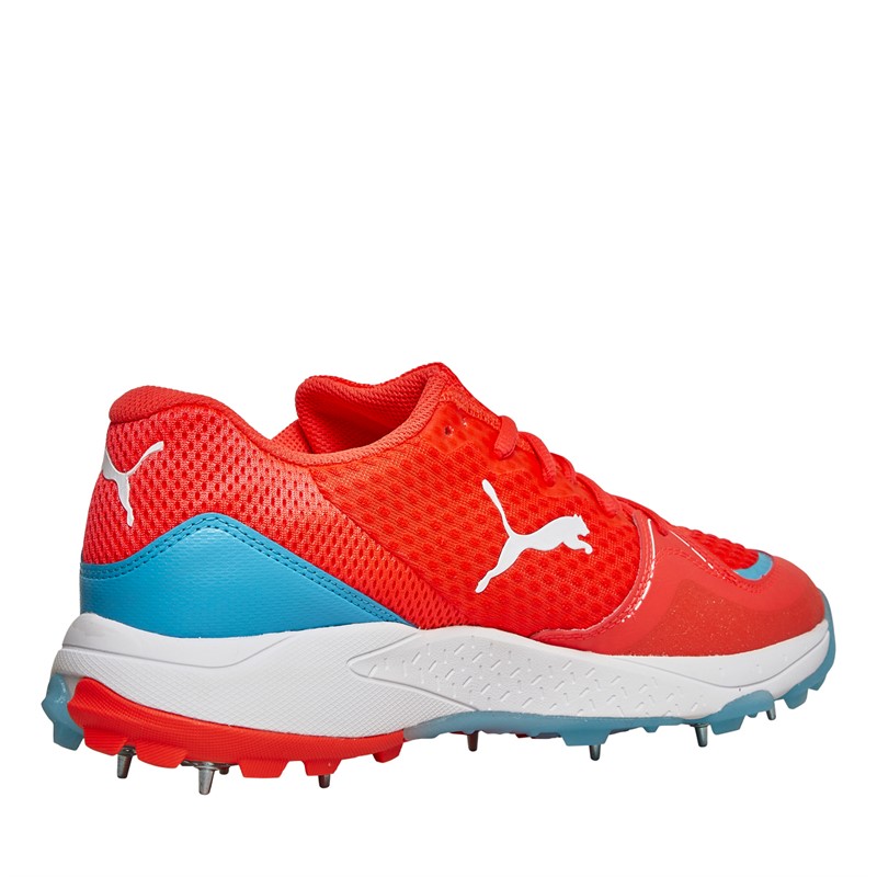 Puma Spike 24.1 Cricket Shoes Fire Orchid