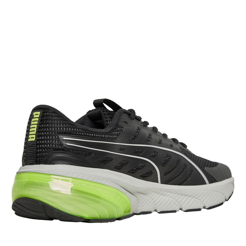 Puma Mens Cell Glare Neutral Running Shoes Black/Yellow