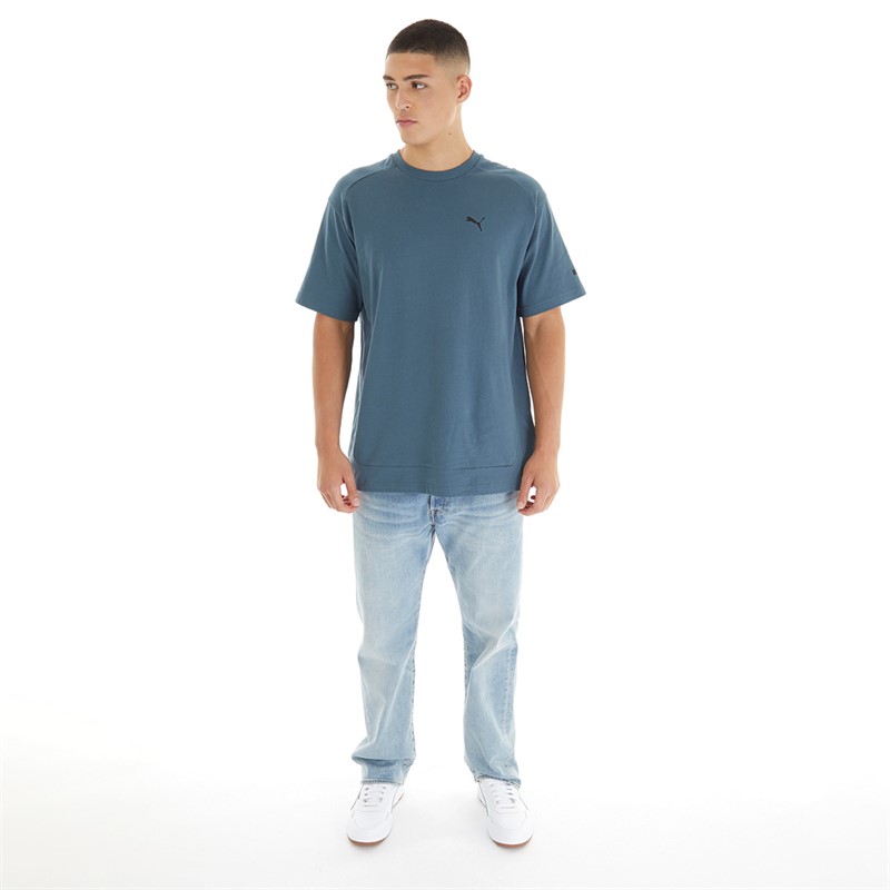 Puma Mens RAD/CAL T-Shirt Sky Gray