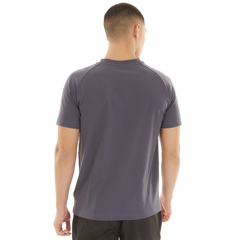 Puma Mens Pumatech Pocket T-Shirt Silver Gray