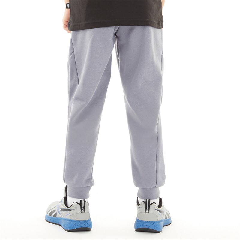 Grey puma joggers junior sale