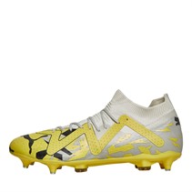 Puma Mens Future Match MXSG Mixed/Soft Ground Football Boots Grey/Yellow