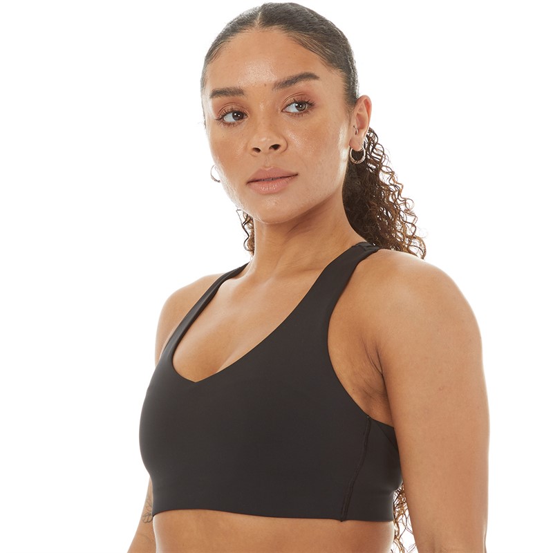 Puma Womens High Impact To The Max Running Sports Bra Black