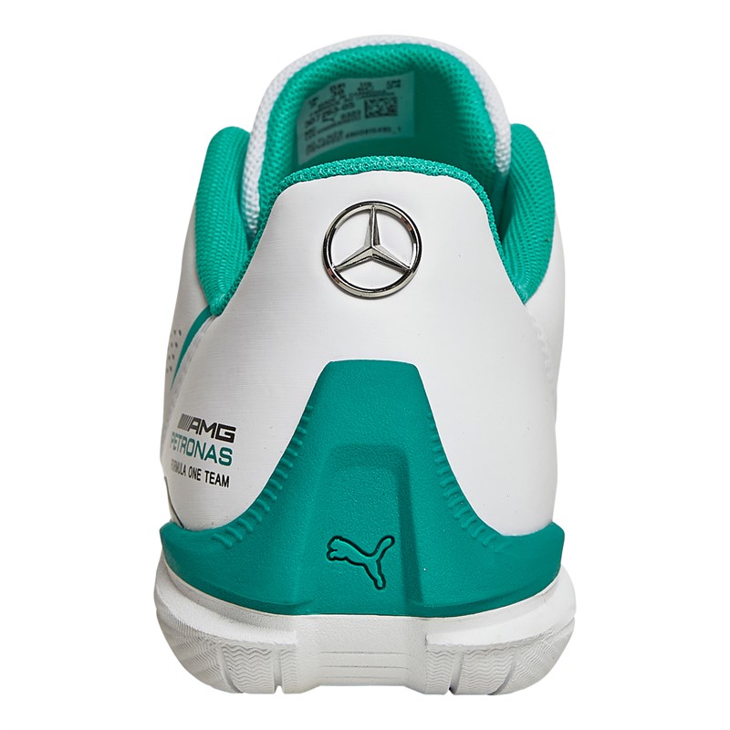 Puma Junior Boys Mercedes AMG Petronas F1 MAPF1 Drift Cat Decima Trainers Puma White