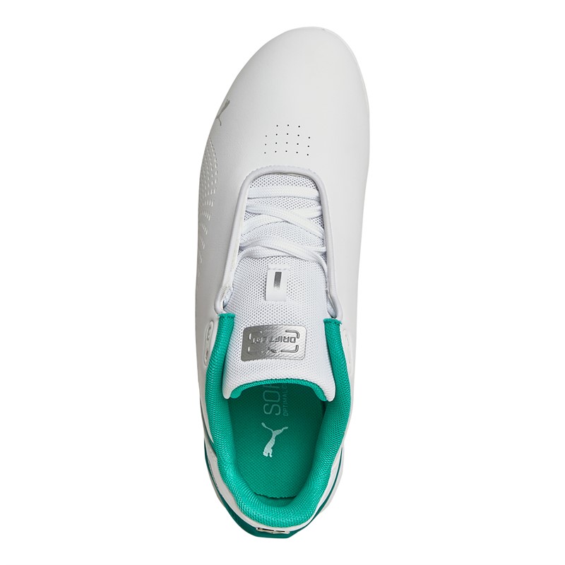 Puma Junior Boys Mercedes AMG Petronas F1 MAPF1 Drift Cat Decima Trainers Puma White