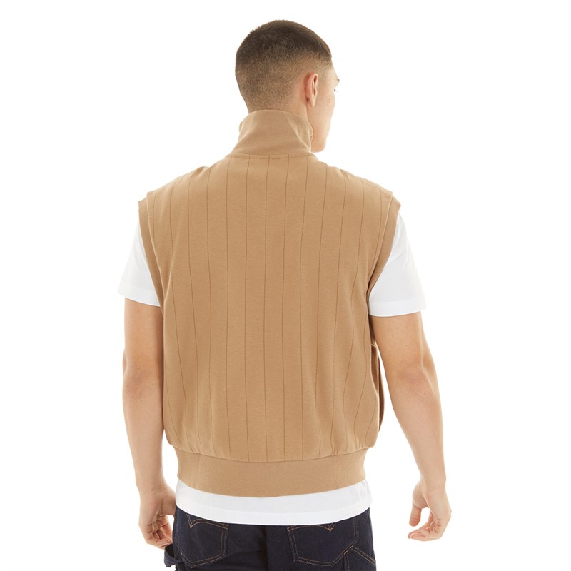 Puma Mens Luxe Sport Gilet Tigerseye