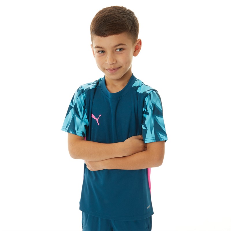 Puma Junior Boys IndividualFINAL Jersey Ocean Tropic