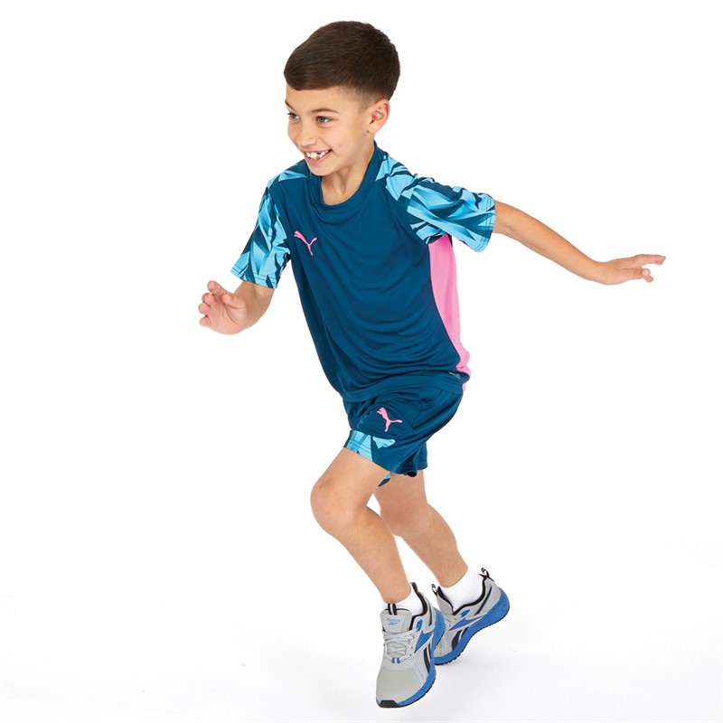 Puma Junior Boys IndividualFINAL Jersey Ocean Tropic