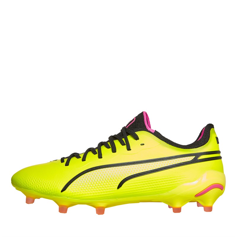 Puma Womens King Ultimate FG/AG Firm/Artificial Ground Football Boots Electric Lim