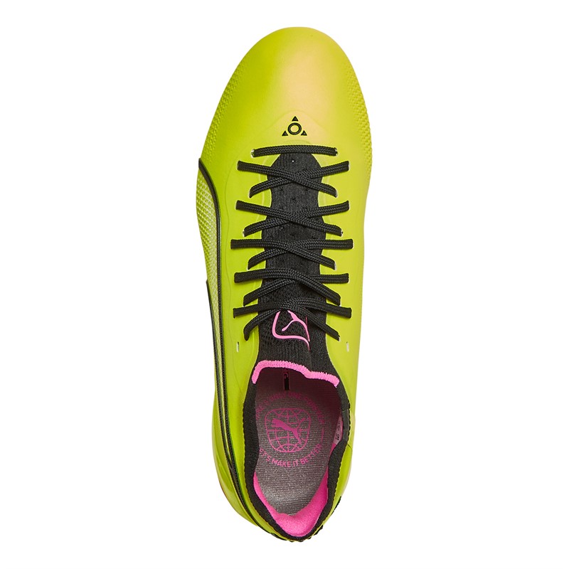 Puma Womens King Ultimate FG/AG Firm/Artificial Ground Football Boots Electric Lim