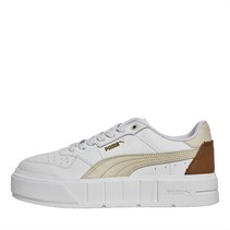 Puma Womens Cali Court Leather Trainers Alpine Snow/White