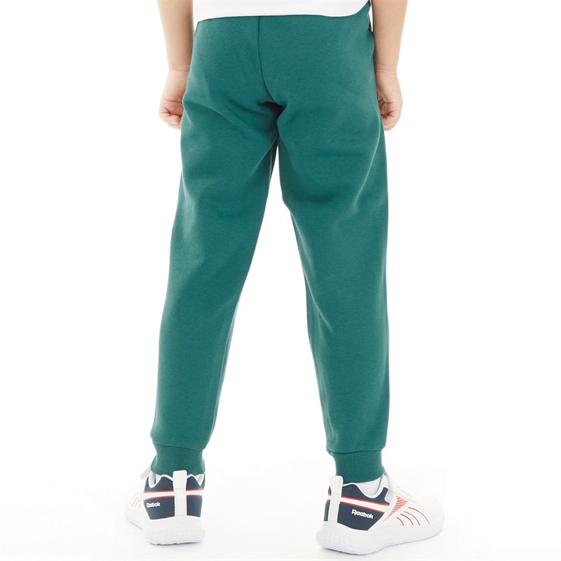 Puma Boys Essentials Logo Joggers Green