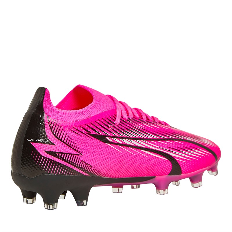 Puma Womens Ultra Match FG/AG Firm/Artificial Ground Football Boots Poison Pink