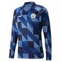 Puma Mens MCFC Manchester City Prematch Sweatshirt Lake Blue