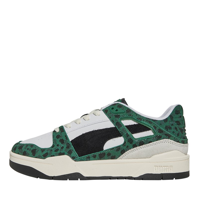 Puma Mens Slipstream DT Trainers Green/Black/White