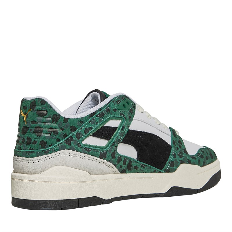 Puma Mens Slipstream DT Trainers Green/Black/White