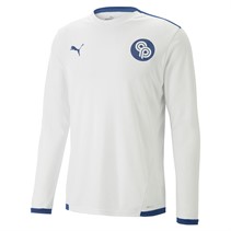 Puma Mens Christian Pulisic Long Sleeve Football Jersey White/Blue